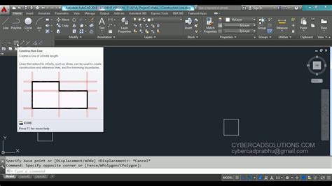 How To Draw Construction Lines In Autocad Printable Online