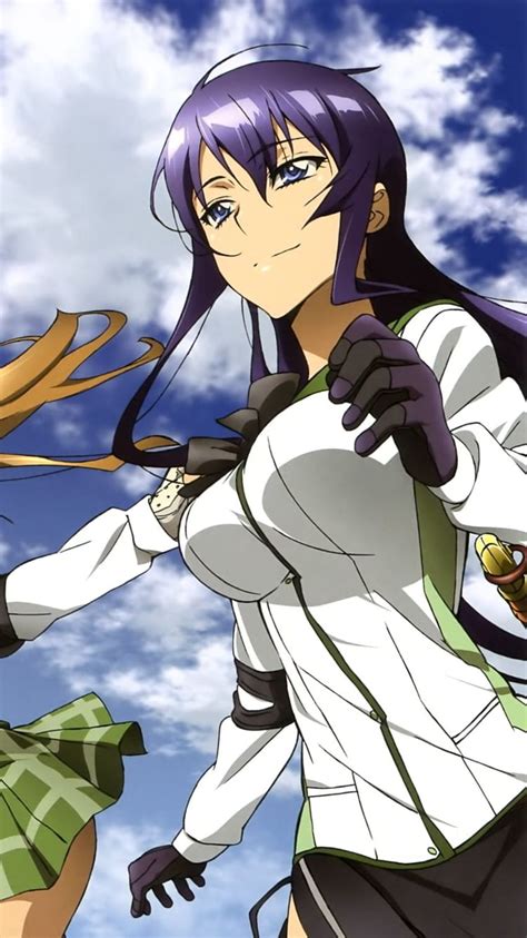 Anime Highschool Of The Dead Saya Takagi Saeko Busujima Rei Hd