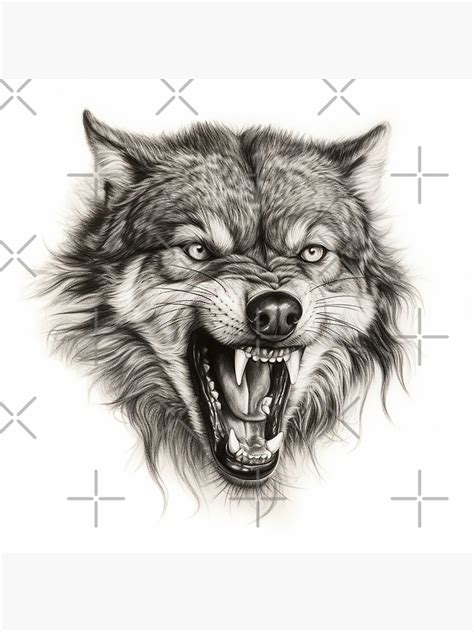 "Wolf pencil drawing " Art Print for Sale by Pencil-Art | Redbubble