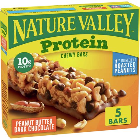 Publix Nature Valley Chewy Protein Peanut Butter Dark Chocolate Granola Bars Same Day Delivery