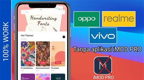 Cara Menerapkan Tema Berbayar Menjadi Gratis Di Hp Oppo Realme Dan Vivo