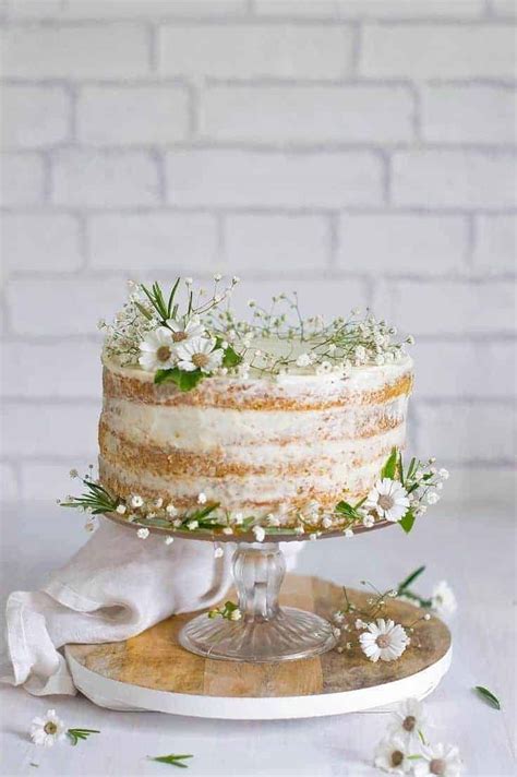 13 Bonitos Naked Cakes Para Tu Boda