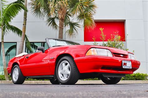 Used 1993 Ford Mustang Lx 50 Convertible For Sale 24900 Marino