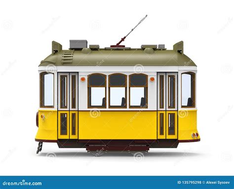 Old Tram Cartoon | CartoonDealer.com #140770556