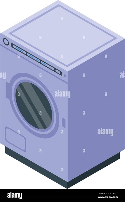 Home Tumble Dryer Icon Isometric Style Stock Vector Image Art Alamy