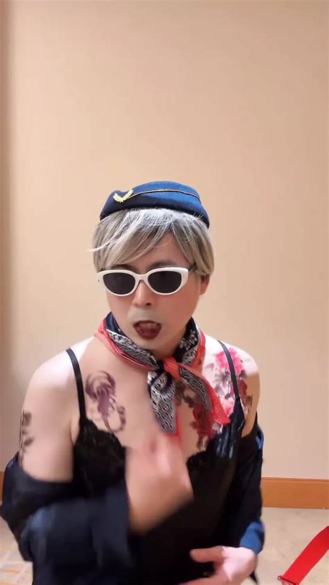 Asian Sissy Dancing And Stripping Iin Flight Attendant Uniform Gay Porn Xhamster