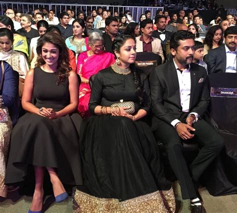 Suriya Jyothika Nayanthara Venkatesh Jayam Ravi At Filmfare Awards