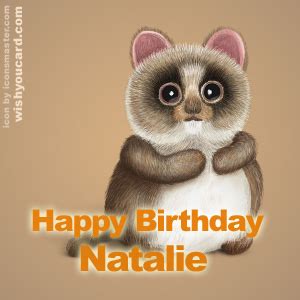 Happy Birthday Natalie Free e-Cards