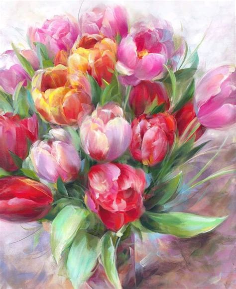 Pin By Judy Smith On Art With Flowers Flower Painting Flower Art