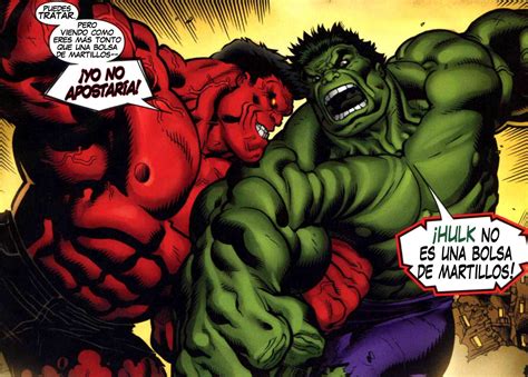 Imagen - Red Hulk Vs Hulk.jpg - Marvel Wiki