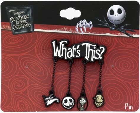 Whats This Nightmare Before Christmas Dangle Pin At Hot Topic Disney Pins Blog