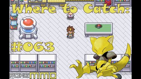 PokeMMO Where To Catch Abra 063 YouTube