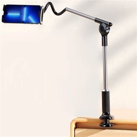 Gooseneck Tablet Holder For Bed Adjustable Tablet Stand Gooseneck