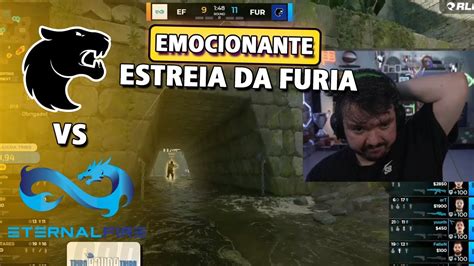 Estreia Da Furia No Cs Furia Vs Eternal Fire Mapa Ancient