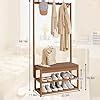 Amazon Gosider Coat Rack Hall Tree With Bench And Shoe Storage