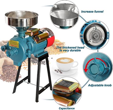 MOPHOTO Electric Grain Grinder Mill, Corn Grinder Nepal | Ubuy