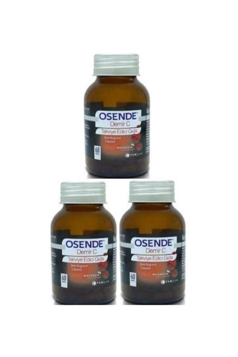 Osende Demir C 60 Kapsül 3 Al 2 Öde - 498,00 TL | Dermoaktif