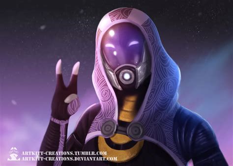 Tali wishes you all a Happy N7 Day! [fan art by ArtKitt-Creations] : r ...