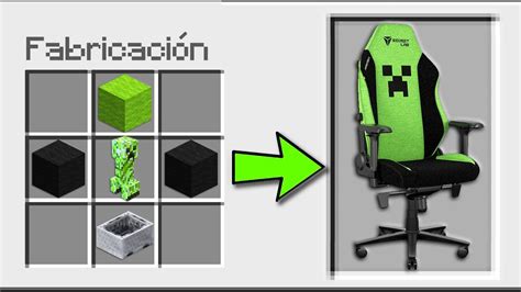 COMO CRAFTEAR UNA SILLA GAMER DE MINECRAFT Minecraft X Secretlab