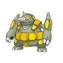 Rhyperior sprites gallery | Pokémon Database