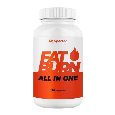 Жиросжигатель Sporter Fat Burner, 120 капсул : инструкция + цена в ...