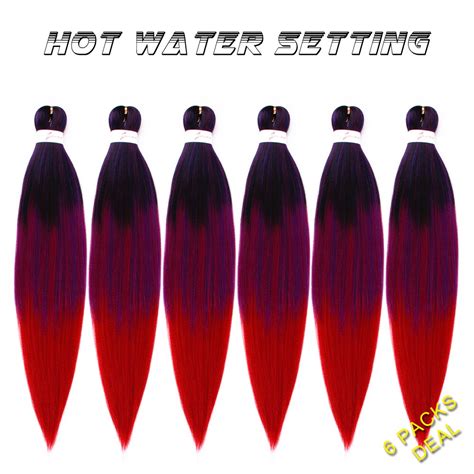 EZ Braid Pre Streched Braiding Hair Water Setting ... – Vicedeal