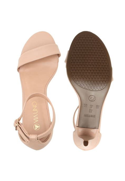 Sand Lia Via Uno Tiras Nude Compre Agora Dafiti Brasil