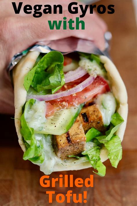 Vegan Gyros Vegan Gyros Recipe Grilled Tofu Gyro Recipe