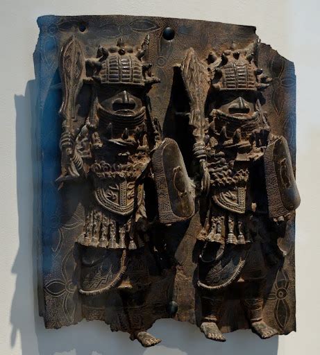 Wood Carving Of Benin War Lords Google Arts Culture