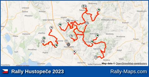 Mapy Zaplanuj Rally Hustopeče 2023 MČR RajdTrasa pl