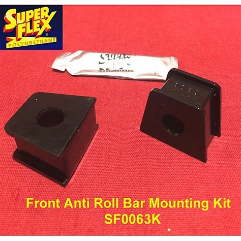 Superflex Polyurethane Front Anti Roll Bar Mounting Kit Of 2 Bushes