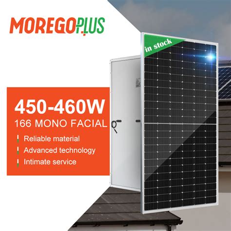 Moregoplus Mm Mono Half Cell Solar Panels W W W For Home