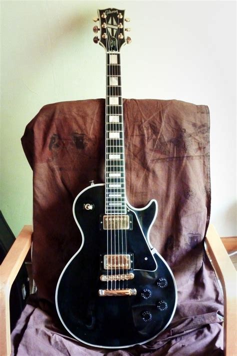 Photo Gibson Les Paul Custom Ebony Gibson Les Paul Custom Ebony 33823 675383