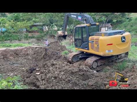 Reformando Lagoa Escavadeira Hidr Ulica Jonh Deere Op Galego