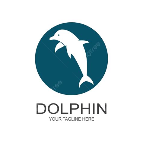 Dolphin Logo Icon Vector Idea Graphic Curve Vector, Idea, Graphic ...