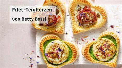 Filet Teigherzen Rezept Von Betty Bossi Youtube