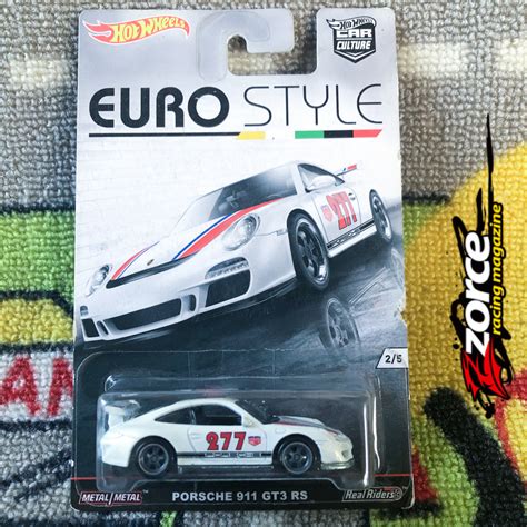 Hot Wheels Car Culture Euro Style Porsche GT RS Tootoolbay