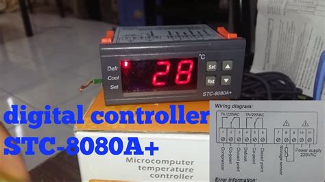 digital controller STC-8080A+/boleh digunakan untuk freezer dan chiller ...