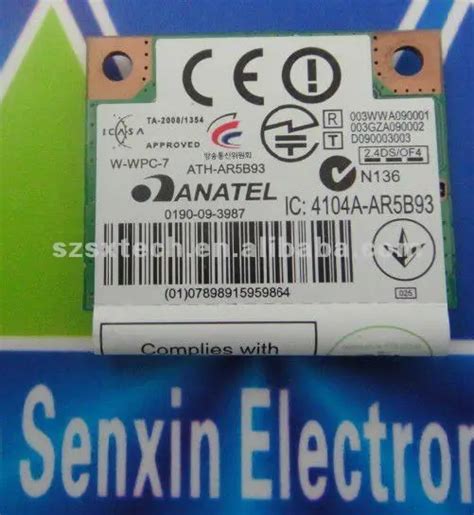 Купить 100% пишет и оригинальное ath-ar5b93 atheros ar5b93 половинной ...