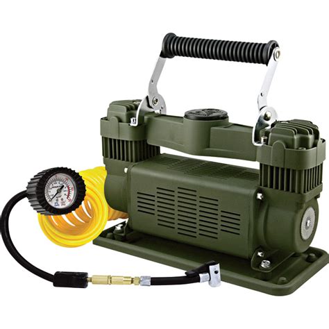 Q Industries Superflow Twin Cylinder Air Compressor Volt Psi