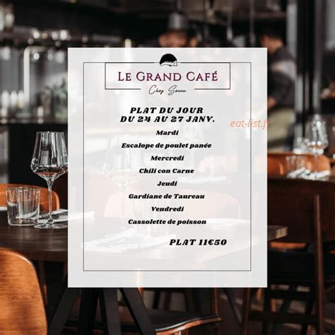 Le Grand Café à Roujan Menu Et Photos