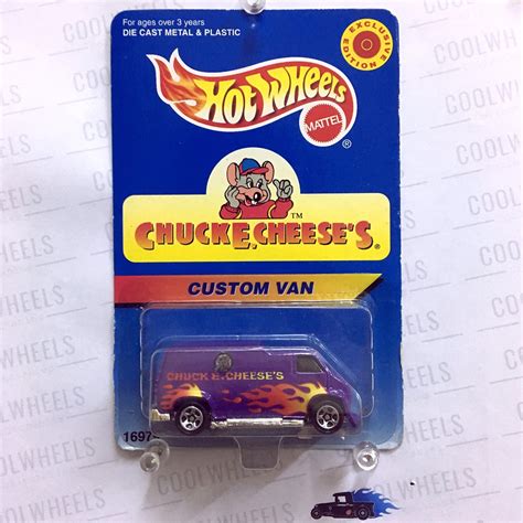 Hot Wheels Chuck E Cheese Exclusive Custom Van Shopee Malaysia