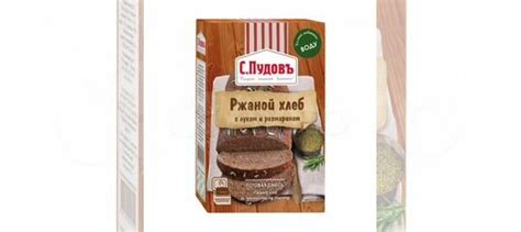 Смесь для выпечки хлеба Ржаной хлеб с луком и розм купить в Москве ...