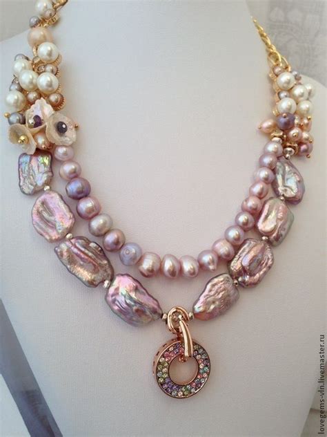 Купить Колье из натурального жемчуга PEARLS - колье, натуральный жемчуг ...