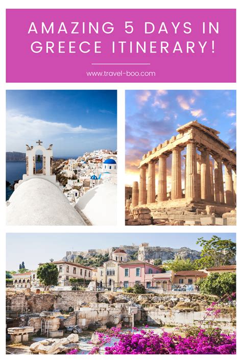 How To Plan The Perfect 5 Days In Greece Itinerary