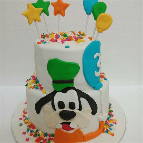 Goofy Birthday Cake Ideas Images Pictures