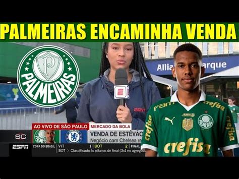 PALMEIRAS ENCAMINHA VENDA DE ESTEVÃO POR 65 MILHÕES DE EUROS BRUNO