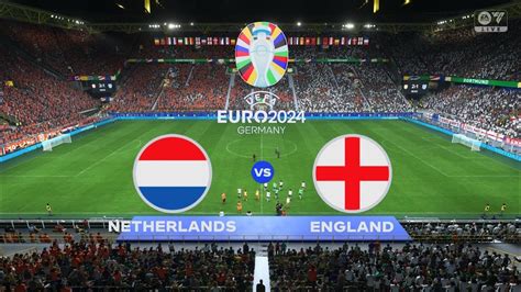 Netherlands Vs England Uefa Euro 2024 Semi Finals Full Match Youtube