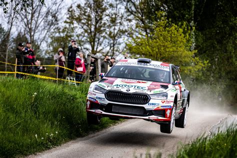 Jan Kopecký králem 50 Rallye Český Krumlov Škoda Fabia RS Rally2