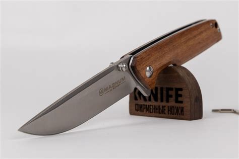 Купить нож "Straight Brother Wood" 440А Bubingo 01MB723 от Boker Magnum